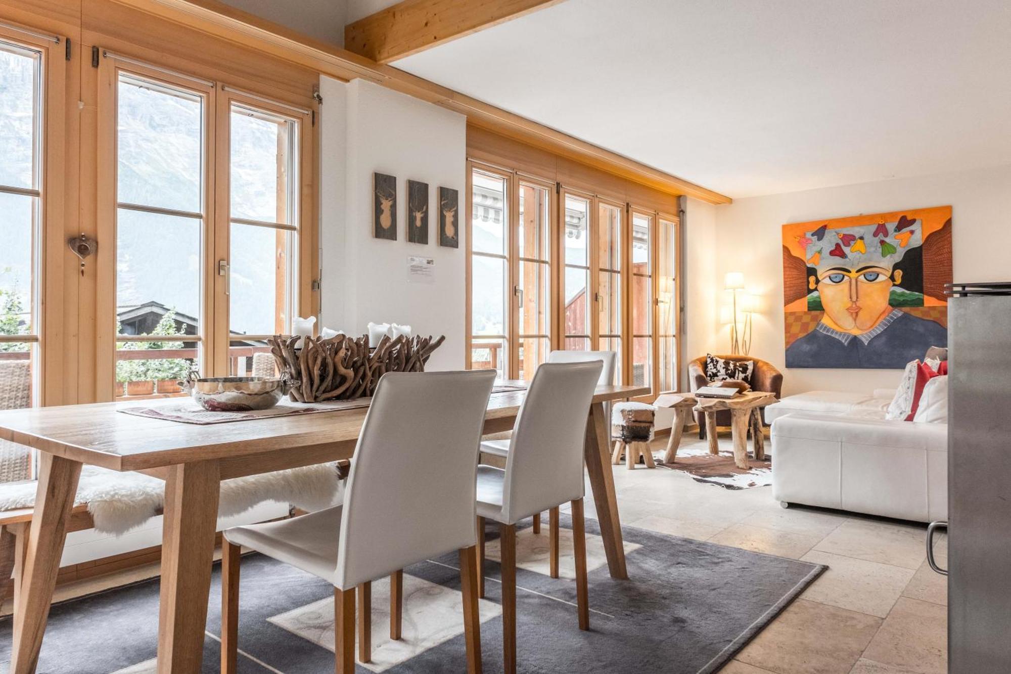 Apartment Alpin Dg - Griwa Rent Ag Grindelwald Eksteriør bilde